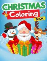 Christmas Coloring Book for Kids Ages 2-5