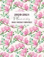 2020-2021 Daily Weekly Monthly Planner