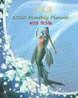 L'ZA - 2020 Monthly Planner With Grids