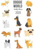 Doggie World Weekly Planner 2020