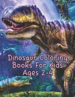 Dinosaur Coloring Books For Kids Ages 2-4