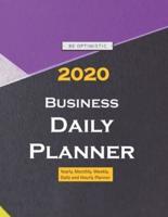 2020 Business Daily Planner