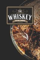 Whiskey Bourbon Scotch Tasting Sampling Journal Notebook Log Book Diary - Ice Rocks in a Glass