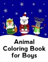 Animal Coloring Book For Boys