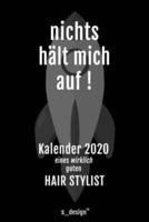 Kalender 2020 Für Hair Stylisten / Hair Stylist