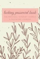 Locking Password Book