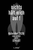 Kalender 2020 Für Stylisten / Stylist / Stylistin