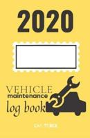2020 Vehicle Maintenance Log Book