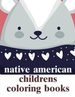 Native American Childrens Coloring Books