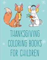 Thanksgiving Coloring Books For Children