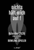 Kalender 2020 Für Bowling Spieler