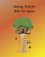 Activity Book for Kids 4 to 7