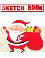 Sketch Book For Drawing Christmas Giving