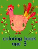 Coloring Book Age 3