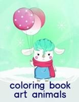 Coloring Book Art Animals