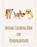 Animal Coloring Book For Kindergarteners