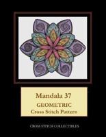 Mandala 37: Geometric Cross Stitch Pattern