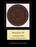 Mandala 39: Geometric Cross Stitch Pattern
