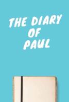 The Diary Of Paul Boys A Beautiful Personalized