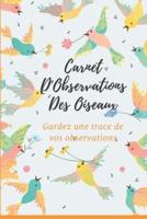 Carnet D'observations Des Oiseaux