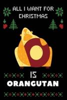 All I Want For Christmas Is Orangutans