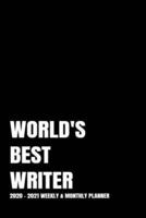 World's Best Writer Planner