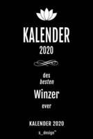 Kalender 2020 Für Winzer