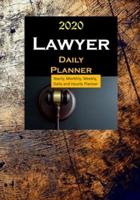 Lawyer 2020 Daily Planner