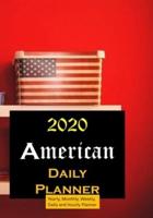 American 2020 Daily Planner