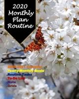 2020 Monthly Plan Routine To-Do List V.6