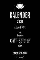 Kalender 2020 Für Golf-Spieler
