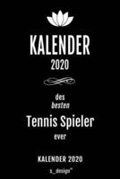 Kalender 2020 Für Tennis Spieler