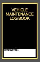 Vehicle Maintenance Log Book