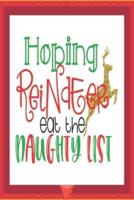 Hoping Reindeer Eat the Naughty List