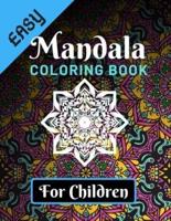 Easy Mandala Coloring Books for Children