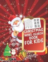 Christmas Word Search Book For Kids