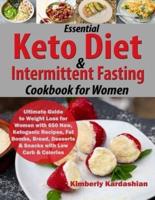 Essential Keto Diet & Intermittent Fasting Cookbook for Women