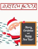 Sketch Book For Markers Christmas Gift Bringer