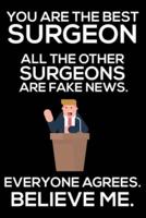 You Are The Best Surgeon All The Other Surgeons Are Fake News. Everyone Agrees. Believe Me.