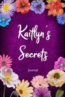 Kaitlyn's Secrets Journal