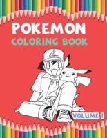 Pokemon Coloring Book Volume 1