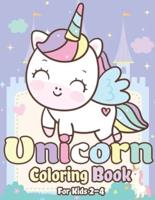 Unicorn Coloring Book for Kids 2-4: Magical Unicorn Coloring Books for Girls, Fun and Beautiful Coloring Pages Birthday Gifts for Kids