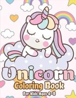 Unicorn Coloring Book for Kids Ages 4-8: Magical Unicorn Coloring Books for Girls, Fun and Beautiful Coloring Pages Birthday Gifts for Kids