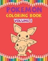 Pokemon Coloring Book Volume 1