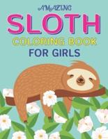 Sloth Coloring Book for Girls