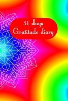 31 Days Gratitude Diary