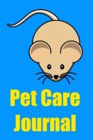 Pet Care Journal