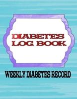 Diabetic Journal Log Book