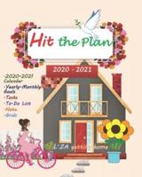 HIT THE PLAN 2020 Yearly-Monthly Planner To-Do List V.7