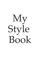 Outfit Planner - My Style Book - Gift, Dress, Clothes, Tie, Tailor, Suit - 120 Pages - Clothing, Clothes, Dress, Attire, Wear, Outfit, Dressing